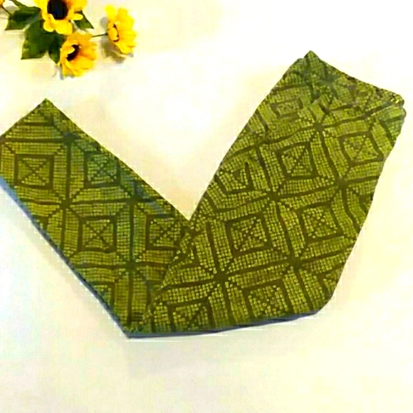 GAP khakis by GAP sz 4 green pattern,skinny mini … - Picture 3 of 8